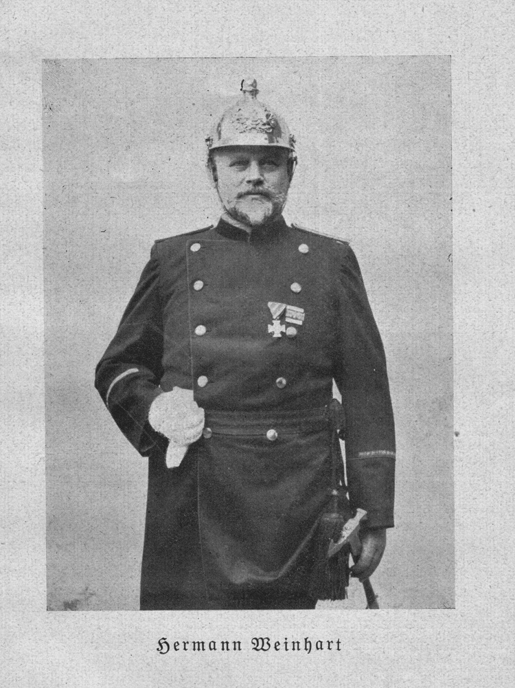 Hermann Weinhart um 1900